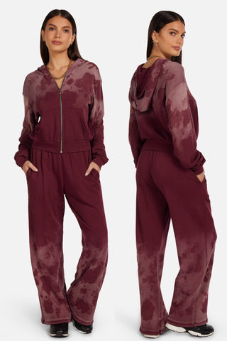 Michael Lauren Mabel Wide Leg Sweatpants
