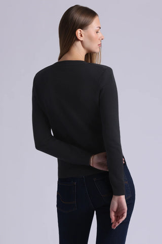 Minnie Rose Power Shoulder Long Sleeve