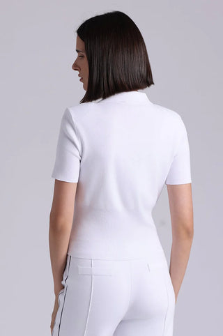 Minne Rose Collared Button Front Shirt