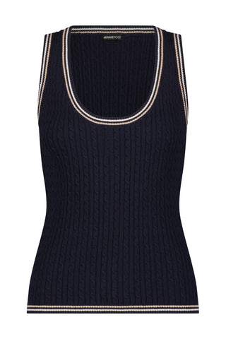 Minnie Rose Scoop Neck Tank - Premium clothing at Lonnys NY - Just $175! Shop Womens clothing now 