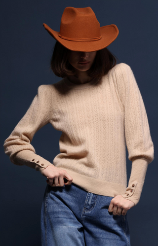 Minnie Rose Blousant Sleeve Sweater - Premium clothing at Lonnys NY - Just $354! Shop Womens clothing now 