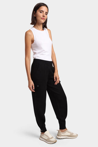 Minnie Rose Pleated Snap Leg Cargo Pant - Premium clothing at Lonnys NY - Just $370! Shop Womens clothing now 