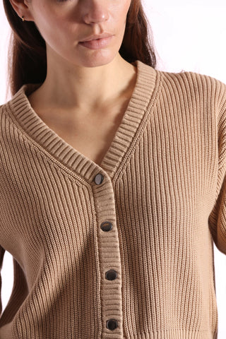 Minnie Rose Shaker Cropped Cardigan - Premium clothing at Lonnys NY - Just $179! Shop Womens clothing now 