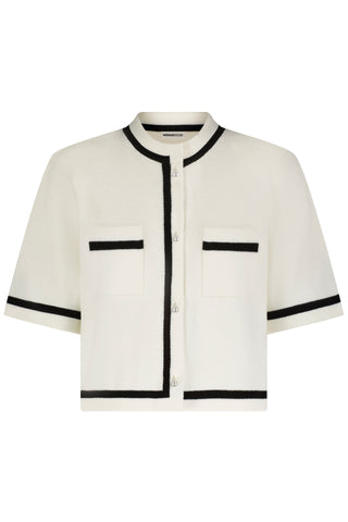 Minnie Rose Short Sleeve Jacket Cardi - Premium clothing at Lonnys NY - Just $368! Shop Womens clothing now 