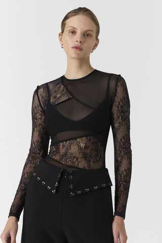 Misha Maeve Lace Top - Premium clothing at Lonnys NY - Just $260! Shop Womens clothing now 