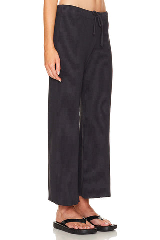 Monrow Mesh Cropped Lounge Pants - Premium sweatpants at Lonnys NY - Just $148! Shop Womens clothing now 