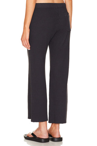Monrow Mesh Cropped Lounge Pants - Premium sweatpants at Lonnys NY - Just $148! Shop Womens clothing now 