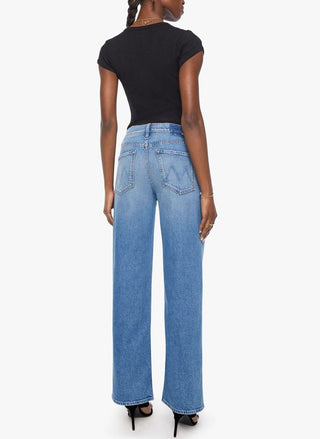 Mother The Rerun Skimp High Rise Wide Leg Jeans