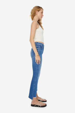 Mother The Insider Crop Step Fray - Premium Jeans at Lonnys NY - Just $258! Shop Womens clothing now 