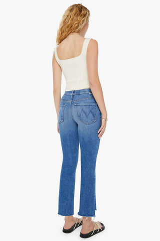 Mother The Insider Crop Step Fray - Premium Jeans at Lonnys NY - Just $258! Shop Womens clothing now 