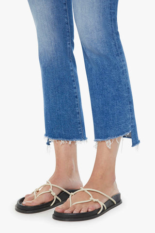 Mother The Insider Crop Step Fray - Premium Jeans at Lonnys NY - Just $258! Shop Womens clothing now 