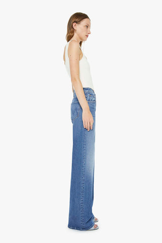 Mother Mid Rise Lasso Heel Jeans