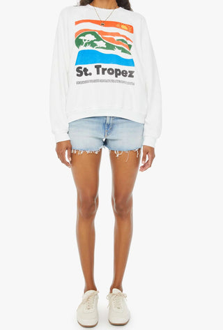 Mother St. Tropez Sweatshirt - Premium sweatshirt at Lonnys NY - Just $175! Shop Womens clothing now 