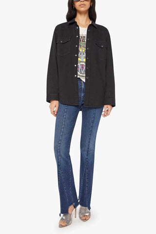 Mother Insider Skimp Pointy Fray Jeans - You're A Riot
