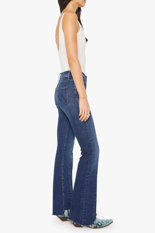 Mother Insider Skimp Pointy Fray Jeans - You're A Riot