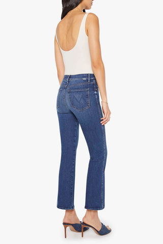 Mother Mid Rise Smokin' Double Flood Jeans