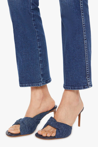 Mother Mid Rise Smokin' Double Flood Jeans