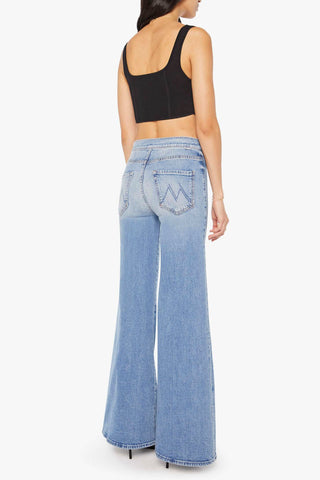 Mother Tab Roller Skimp Jeans - Fight For Your Right