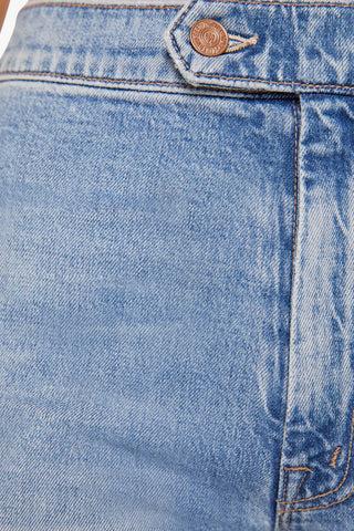 Mother Tab Roller Skimp Jeans - Fight For Your Right