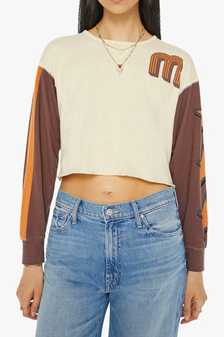 Mother Dugout Scoop Crop - Premium clothing at Lonnys NY - Just $185! Shop Womens clothing now 