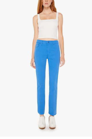 Mother Inside Flood *Final Sale* - Premium Jeans at Lonnys NY - Just $109! Shop Womens clothing now 