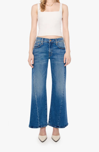 Mother Lil Mr Sidestepper Twist Sneak Jeans