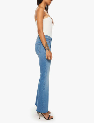 Mother Lil Weekender Flare Jeans