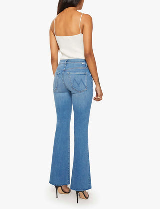 Mother Lil Weekender Flare Jeans