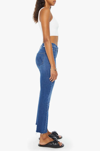 Mother Mid Rise Dazzler Ankle Fray Jeans - Premium clothing at Lonnys NY - Just $238! Shop Womens clothing now 