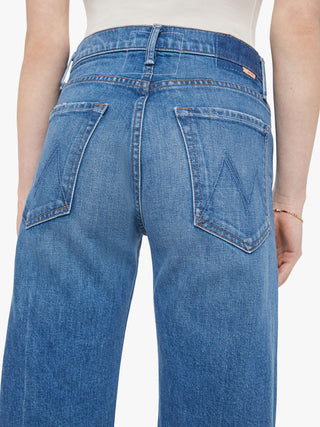 Mid Rise Lasso Sneak Jeans