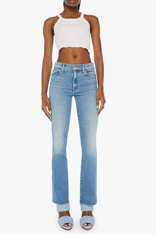 Mother Outsider Sneak Jeans - Premium clothing at Lonnys NY - Just $248! Shop Womens clothing now 