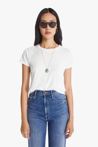 Mother The Lil Goodie Goodie - Premium Basic tee at Lonnys NY - Just $85! Shop Womens clothing now 
