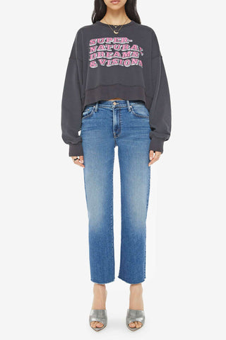 Mother Winger Cropped Sweatshirt - Premium clothing at Lonnys NY - Just $158! Shop Womens clothing now 