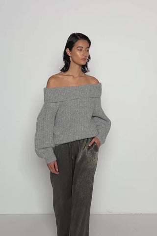 Nation Serena Off Shoulder Sweater - Premium clothing at Lonnys NY - Just $278! Shop Womens clothing now 