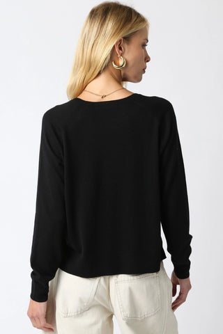 Olivaceous Natalie Basic Sweater