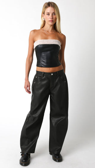 Olivaceous Taylor Vegan Leather Pants - Premium clothing at Lonnys NY - Just $104! Shop Womens clothing now 