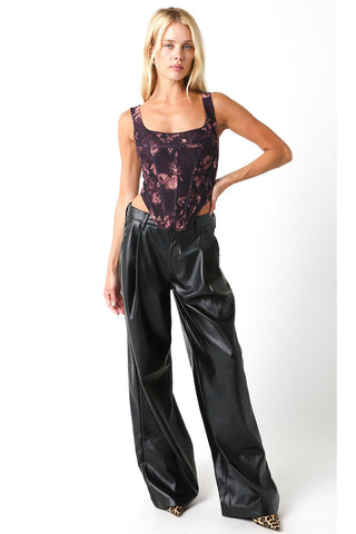 Olivaceous Stacy Vegan Leather Pants - Premium clothing at Lonnys NY - Just $80! Shop Womens clothing now 