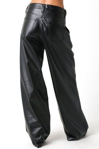 Olivaceous Stacy Vegan Leather Pants - Premium clothing at Lonnys NY - Just $80! Shop Womens clothing now 