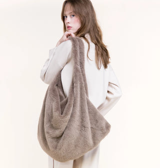 Original Oversized Faux Fur Tote Bag