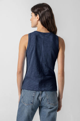 Lilla P Back Seam Tank