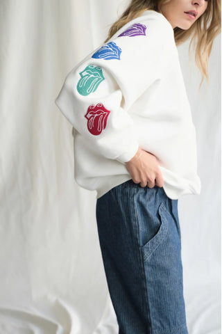 Rolling Stones Shes A Rainbow Sweatshirt