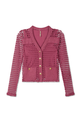 Pete Crochet Cardigan