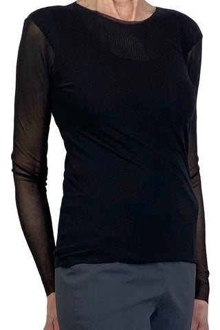 Petit Pois Long Sleeve Mesh Shirt - Premium clothing at Lonnys NY - Just $112! Shop Womens clothing now 