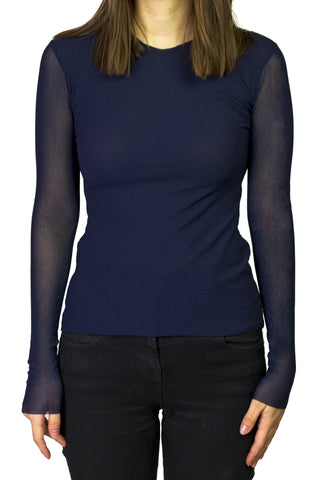 Petit Pois Long Sleeve Mesh Shirt - Premium clothing at Lonnys NY - Just $112! Shop Womens clothing now 