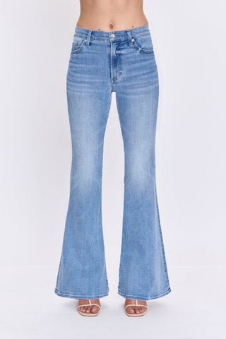 Kinsley Mid Rise Flare Jeans
