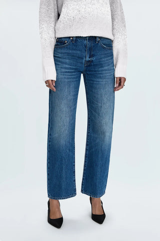 Pistola Lexi Mid Rise Bowed Jeans - Premium clothing at Lonnys NY - Just $168! Shop Womens clothing now 