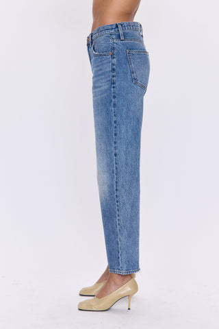Lexi Bowed Straight Leg Jeans