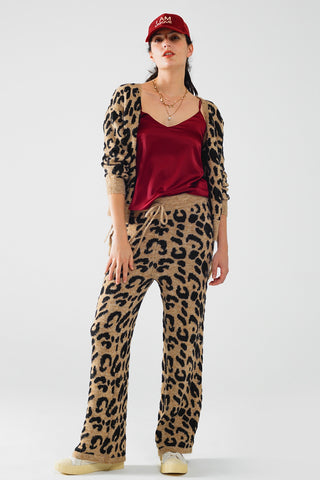 Q2 Leopard Print Cardigan - Premium clothing at Lonnys NY - Just $75! Shop Womens clothing now 