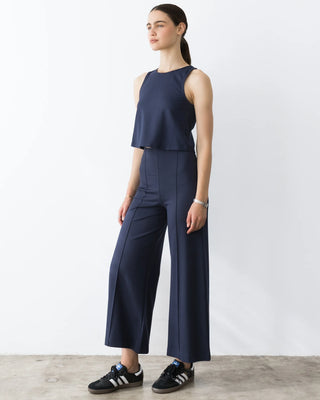 RIpley Rader Ponte Knit Cropped Wide Leg Pants
