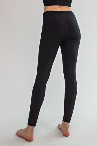 RM Ribbed Yoga Leggings